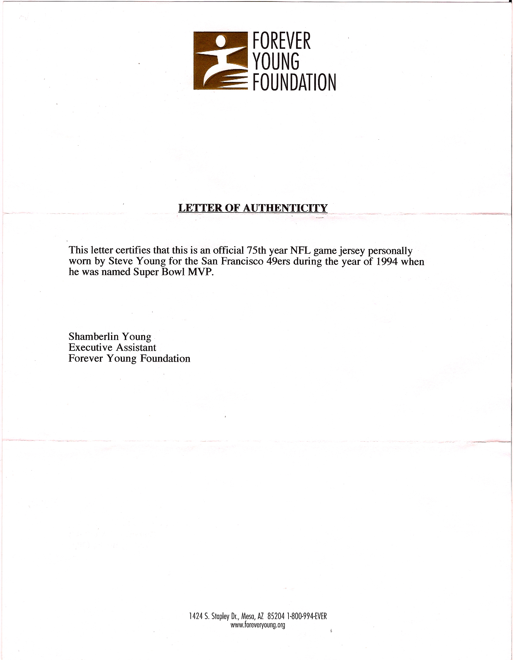Name:  Forever Young Foundation Letter of Authenticity .jpg
Views: 902
Size:  433.6 KB